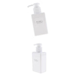 Maxbell 2pcs Foaming Soap Pump Dispenser Cosmetic Container Bottle 100ml 150ml White