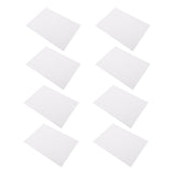 Maxbell 8 Piece Blank Shrink Plastic Shrink Sheet Scrapbooking DIY Jewelry