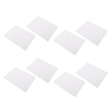 Maxbell 8 Piece Blank Shrink Plastic Shrink Sheet Scrapbooking DIY Jewelry