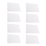 Maxbell 8 Piece Blank Shrink Plastic Shrink Sheet Scrapbooking DIY Jewelry