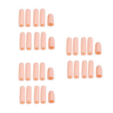 Maxbell 30Pcs Thumb Protector Splint Silicone Gel Finger Sleeves Cap Cover Tube Skin