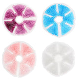 Maxbell 4Pcs Reusable Breastfeeding Hot Cold Gel Ice Pack Pads For Nursing Mother