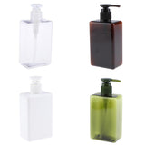 Maxbell 4pcs 280ml PETG Empty Pump Bottle Container for Shampoo Body Wash Lotion