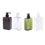 Maxbell 4pcs 280ml PETG Empty Pump Bottle Container for Shampoo Body Wash Lotion