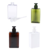 Maxbell 4pcs 280ml PETG Empty Pump Bottle Container for Shampoo Body Wash Lotion