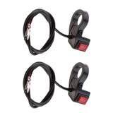 Maxbell 2 pieces Handlebar 3 Speed Position SPDT Switch Electric Bike Ebike Scooter