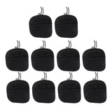 Maxbell 10 pieces Outdoor Archery Finger Tabs 3 Under Tab Finger Saver Protect Guard