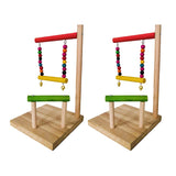 Maxbell 2pcs Birds Chew Toys Birds Cage Accessory Small to Large Birds Parrots