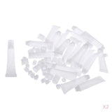 Maxbell 40pcs 8g Empty Lip Gloss DIY Squeeze Tubes Lip Stain Tint Containers Bottles