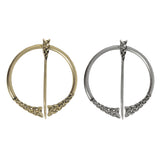 Maxbell 2 Pack Viking Norse Brooch Shawl Coat Scarf Pin Medieval Jewellery