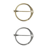 Maxbell 2 Pack Viking Norse Brooch Shawl Coat Scarf Pin Medieval Jewellery