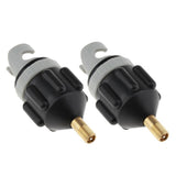 Maxbell 2pcs Inflatable Boat Pump Valve Adapter SUP Paddle Board Kayaking Adaptor