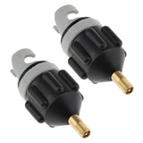 Maxbell 2pcs Inflatable Boat Pump Valve Adapter SUP Paddle Board Kayaking Adaptor