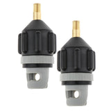Maxbell 2pcs Inflatable Boat Pump Valve Adapter SUP Paddle Board Kayaking Adaptor