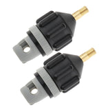 Maxbell 2pcs Inflatable Boat Pump Valve Adapter SUP Paddle Board Kayaking Adaptor