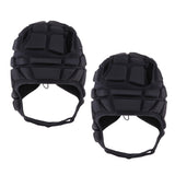 Maxbell 2pcs Padded Soccer Football Rugby Goalkeeper Head Guard Helmet Protector Hat