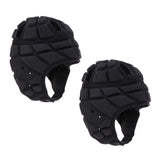 Maxbell 2pcs Padded Soccer Football Rugby Goalkeeper Head Guard Helmet Protector Hat