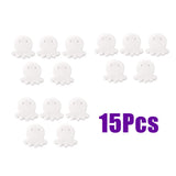 Maxbell 15Pcs Oil-Absorbing Sponge Swimming Pool Accessory Octopus Shape Scum Sponge