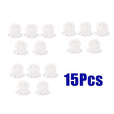 Maxbell 15Pcs Oil-Absorbing Sponge Swimming Pool Accessory Octopus Shape Scum Sponge