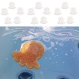 Maxbell 15Pcs Oil-Absorbing Sponge Swimming Pool Accessory Octopus Shape Scum Sponge
