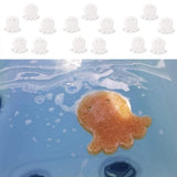Maxbell 15Pcs Oil-Absorbing Sponge Swimming Pool Accessory Octopus Shape Scum Sponge