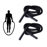 Maxbell 2.8+3m x 2.5cm Heavy Weighted Jump Rope Weighted Jumprope Workout Ropes 2.8M