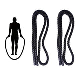 Maxbell 2.8+3m x 2.5cm Heavy Weighted Jump Rope Weighted Jumprope Workout Ropes 2.8M