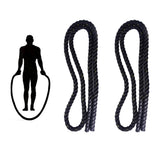 Maxbell 2.8+3m x 2.5cm Heavy Weighted Jump Rope Weighted Jumprope Workout Ropes 2.8M