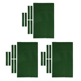 Maxbell 3x Wool Billiard Pool Table Cloth 9ft Pool Table Felt Accessories Green 9ft