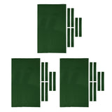 Maxbell 3x Wool Billiard Pool Table Cloth 9ft Pool Table Felt Accessories Green 9ft