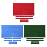 Maxbell 3 Pieces Wool Billiard Pool Table Cloth 9ft Pool Table Felt Accessories 9ft