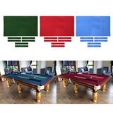 Maxbell 3 Pieces Wool Billiard Pool Table Cloth 9ft Pool Table Felt Accessories 9ft