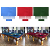 Maxbell 3 Pieces Wool Billiard Pool Table Cloth 9ft Pool Table Felt Accessories 9ft