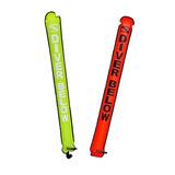 Maxbell 2Piece 4Ft Scuba Diving Surface Marker Buoy SMB Underwater Buoy Float Orange