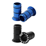 Maxbell 2 Pair Bike Hub Front Tube Shaft Conversion Seat Adapter 15mm to 12mm