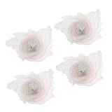 Maxbell 4pcs LED Isis Wing Glow Light Up Belly Dance Costume with Sticks Performance