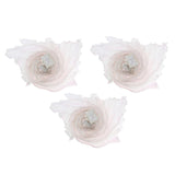 Maxbell 3pcs LED Isis Wing Glow Light Up Belly Dance Costume with Sticks Performance