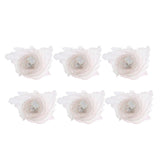 Maxbell 6pcs LED Isis Wing Glow Light Up Belly Dance Costume with Sticks Performance