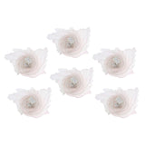 Maxbell 6pcs LED Isis Wing Glow Light Up Belly Dance Costume with Sticks Performance