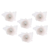 Maxbell 6pcs LED Isis Wing Glow Light Up Belly Dance Costume with Sticks Performance