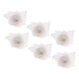 Maxbell 6pcs LED Isis Wing Glow Light Up Belly Dance Costume with Sticks Performance