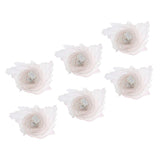 Maxbell 6pcs LED Isis Wing Glow Light Up Belly Dance Costume with Sticks Performance