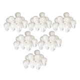 Maxbell 60x Party Skull Polystyrene Foam Oraments DIY Decors Scray Hanging Props