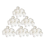 Maxbell 60x Party Skull Polystyrene Foam Oraments DIY Decors Scray Hanging Props