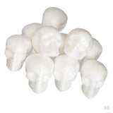 Maxbell 60x Party Skull Polystyrene Foam Oraments DIY Decors Scray Hanging Props