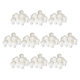 Maxbell 100x Party Skull Polystyrene Foam Oraments DIY Decors Scray Hanging Props