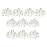 Maxbell 100x Party Skull Polystyrene Foam Oraments DIY Decors Scray Hanging Props