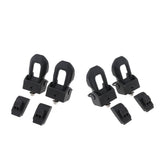 Maxbell 4x Original Hood Latch Hood Catch for 2007-2018 Jeep Wrangler JL