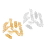 Maxbell 20pcs Dreadlocks Hair Tubes Beads DIY Braiding Clips Beard Pendants Charms