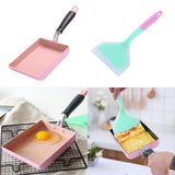 Maxbell Non-Stick 5"x7" Fry Pan Tamagoyaki Steak Skillet with 4.7" Silicone Turner